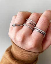 將圖片載入圖庫檢視器 Anello donna a fascia gioielli Diamonfire