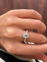 將圖片載入圖庫檢視器 Anello donna pietra azzurra gioielli Diamonfire