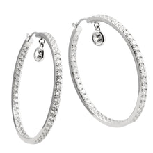將圖片載入圖庫檢視器 Orecchini cerchio grande donna gioielli Diamonfire