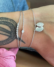 將圖片載入圖庫檢視器 Bracciale doppio donna gioielli Diamonfire