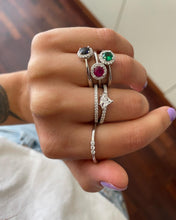 將圖片載入圖庫檢視器 Anello donna pietra diamante gioielli Diamonfire