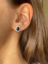 將圖片載入圖庫檢視器 Orecchini blu donna gioielli Diamonfire