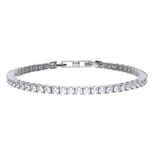 Carica l'immagine nel visualizzatore di Gallery, bracciale tennis 17-19 cm
