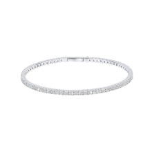 Carica l'immagine nel visualizzatore di Gallery, bracciale tennis flexi bangle
