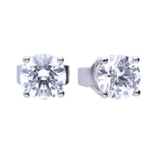 Carica l'immagine nel visualizzatore di Gallery, orecchini punto luce a 4 punte ct. 0,75 cad.
