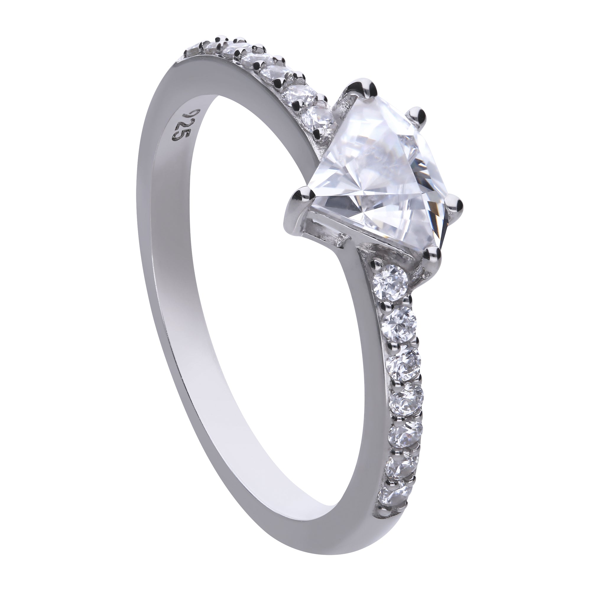 Anello donna pietra diamante gioielli Diamonfire – Le Safé Gioielli