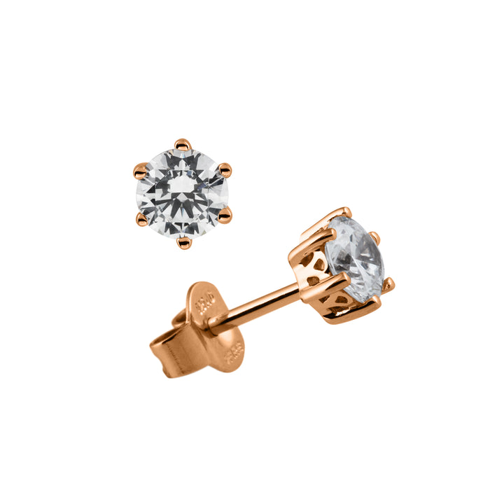 Orecchini punto luce 1,0 ct Diamonfire Two-Tone