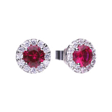Load image into Gallery viewer, Orecchini rossi gioielli Diamonfire
