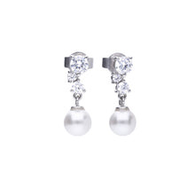 Carica l&#39;immagine nel visualizzatore di Gallery, Orecchini Diamonfire Pearls
