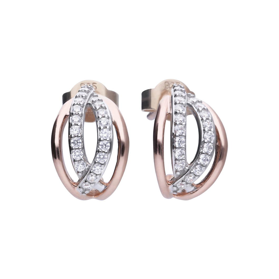 Orecchini Diamonfire Two-Tone