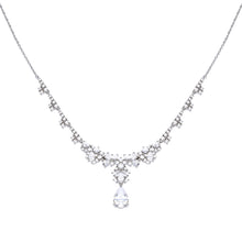 Load image into Gallery viewer, Collana in argento e zirconi ricoperta di platino Diamonfire Brilliant
