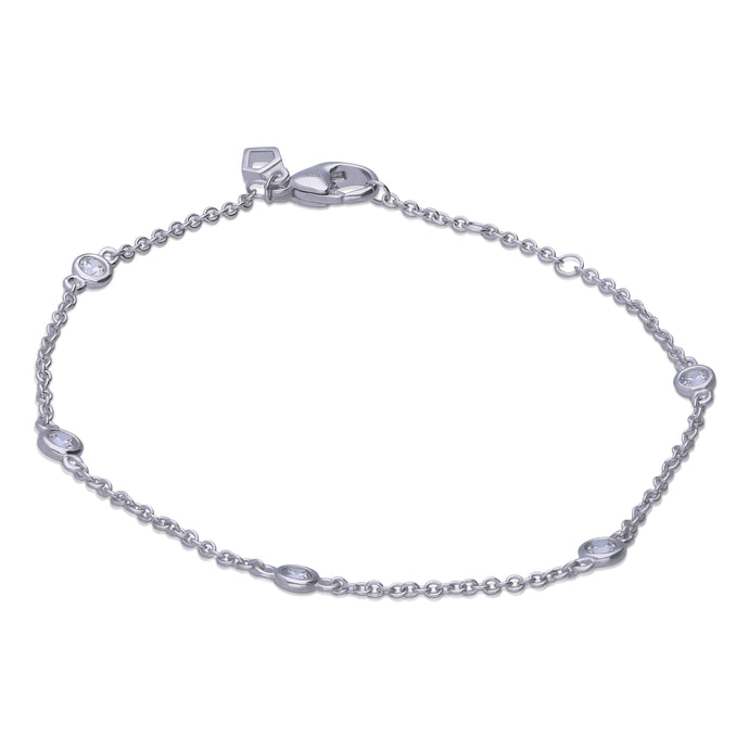 Bracciale Bridal Bianco Con Zirconi