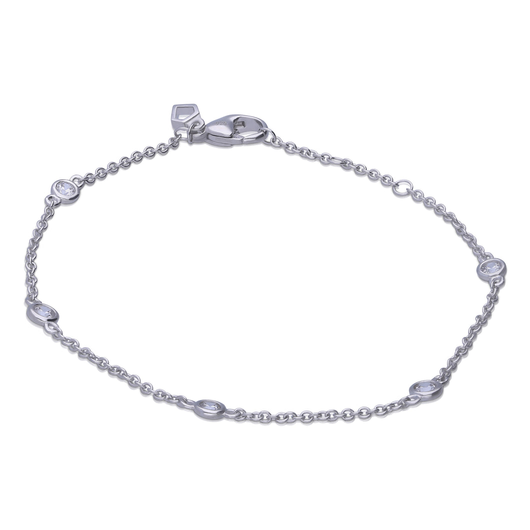 Bracciale Bridal Bianco Con Zirconi