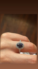 將圖片載入圖庫檢視器 Anello donna pietra blu gioielli Diamonfire
